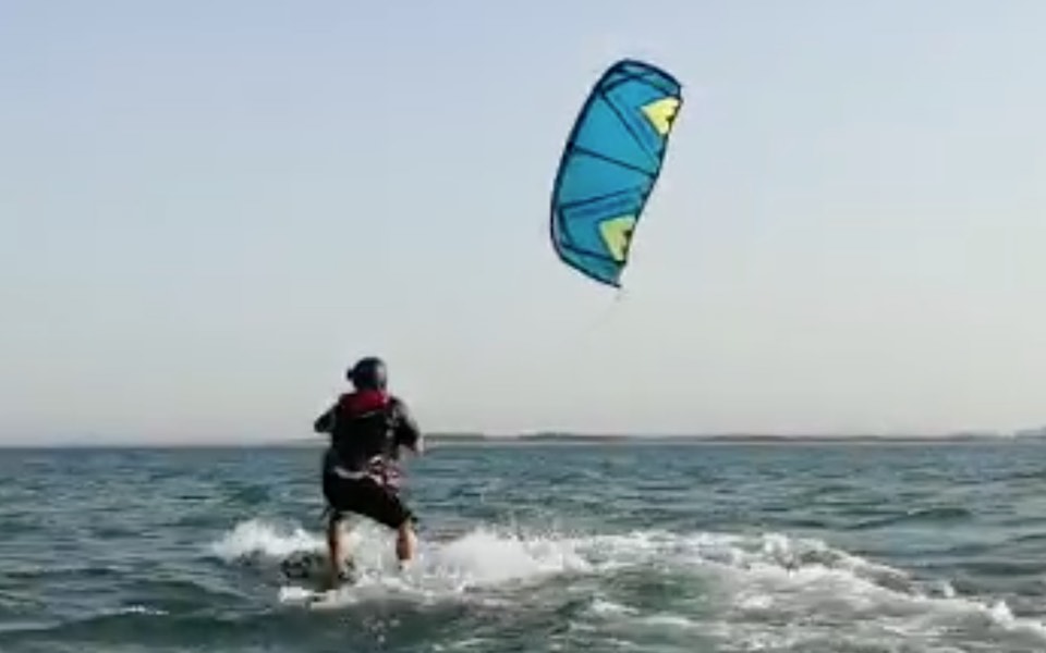 Kite surfing lesson level 3